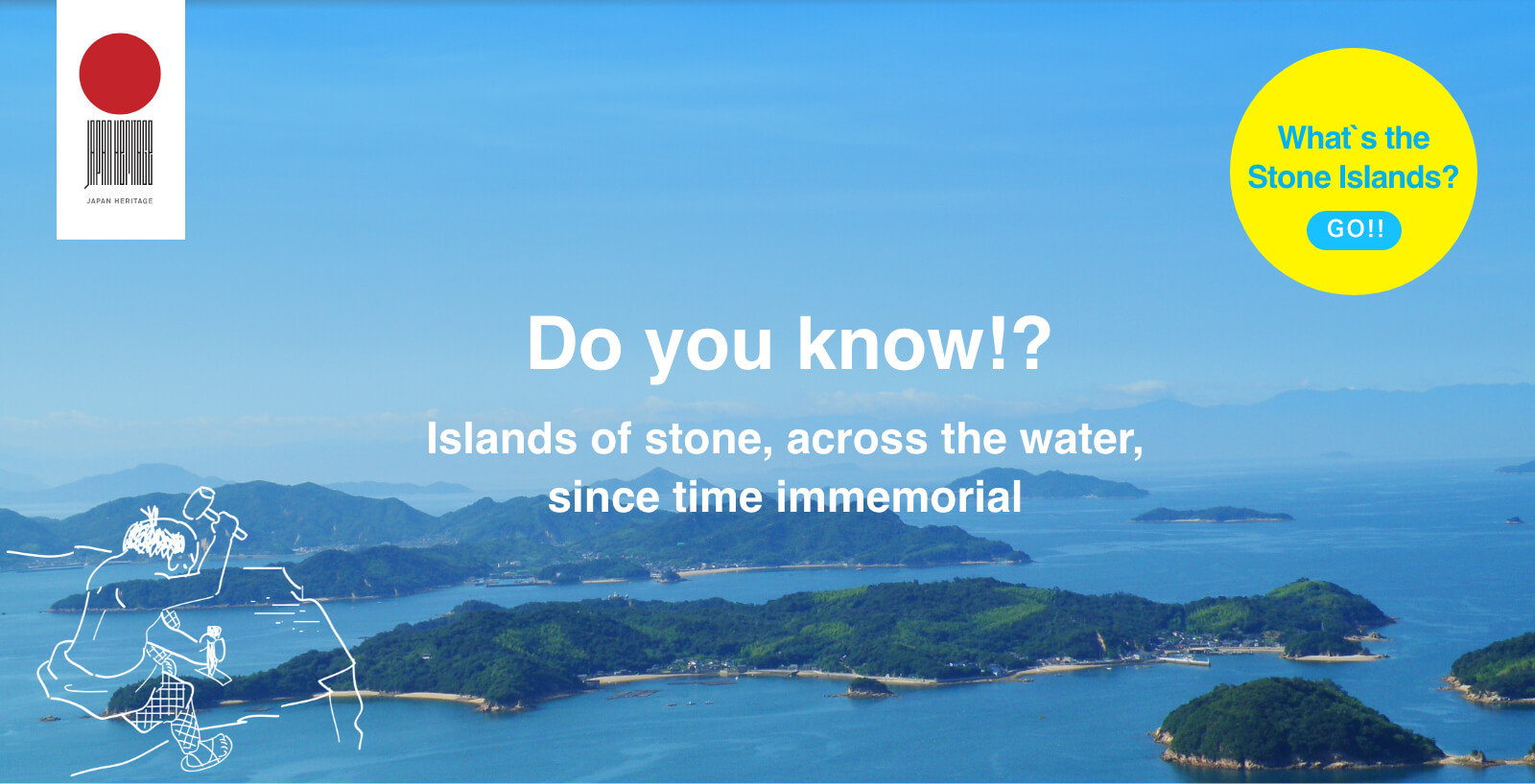 Do you know!?Islands of stone, across the water, since time immemorial.